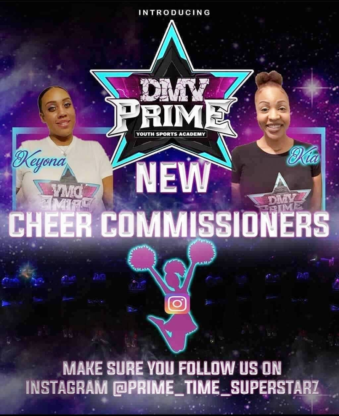 NEW CHEER COMMISHES